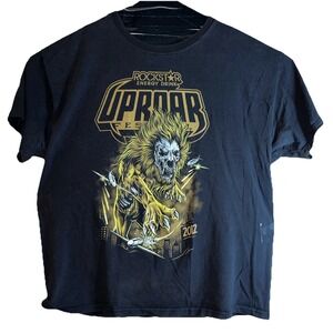 Uproar Festival 2012 Rockstar Energy Drink  Shirt Size 2XL black band concert
